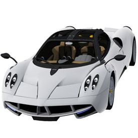Pagani Huayra 3D Object | FREE Artlantis Objects Download